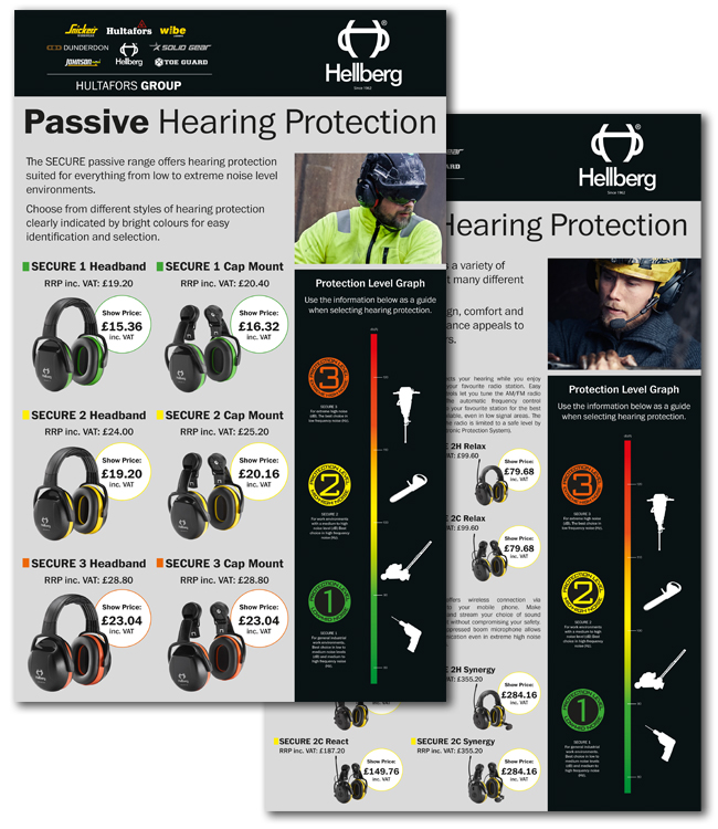 Hearing protection display